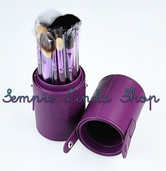 Réplica Kit Essencial SIGMA com 12 Pincéis - Roxo